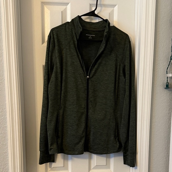 Amazon Essentials Dark Gray Full-Zip Jacket - Picture 1 of 5